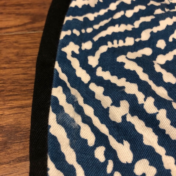 Tuxedo Shorts - Black & Blue Dressy Animal Print - Picture 8 of 8